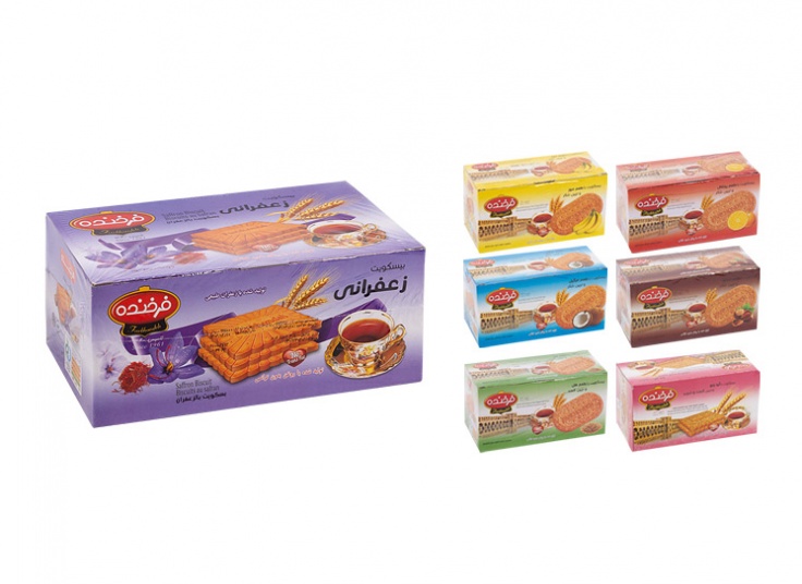 انواع بیسکوییت فرخنده