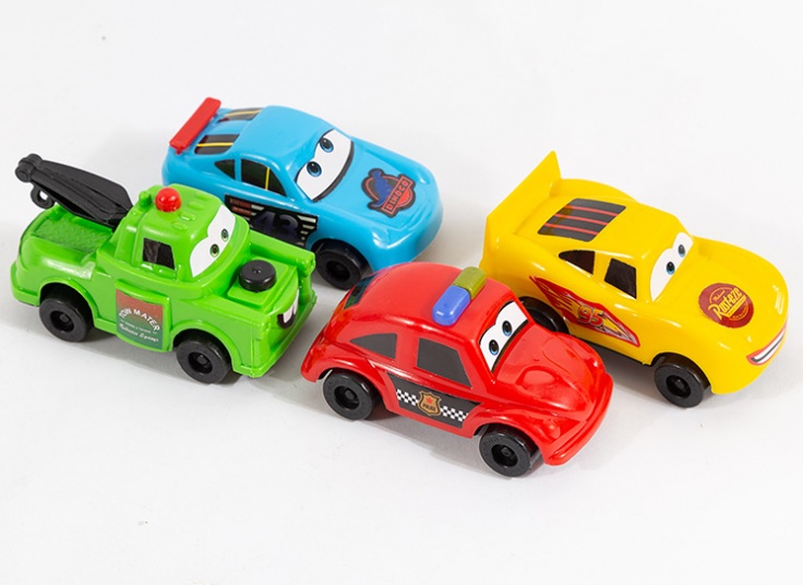 ماشین اسباب بازی مک کویین بسته 4 عددی