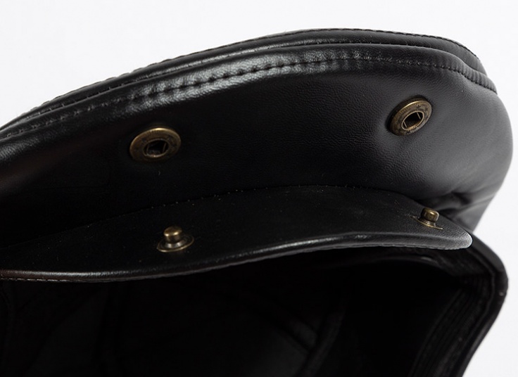 کلاه کپ چرمی