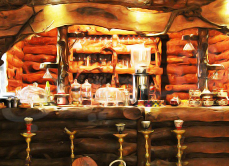 سرویس چای و قلیان رستوران سنتی سایمان