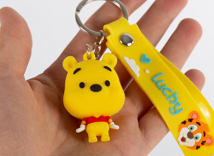 جاکلیدی سیلیکونی کارتونی