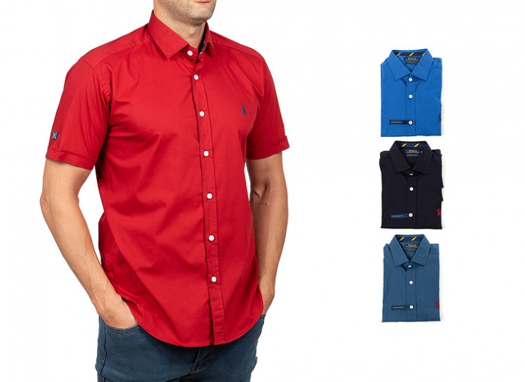 پیراهن آستین کوتاه طرح Polo