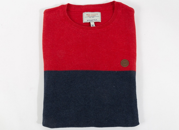 بلوز بافت مردانه SPRINGFIELD