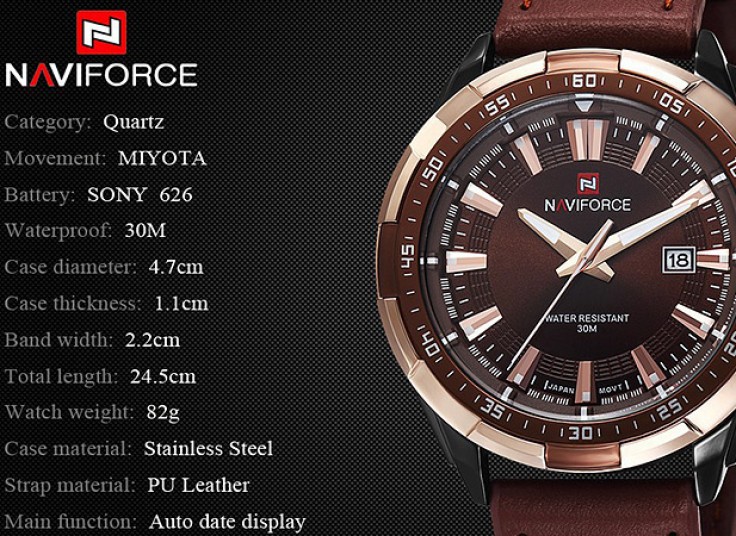 ساعت مچی Naviforce مدل NF 9056