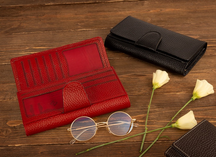 کیف پول چرمی زنانه