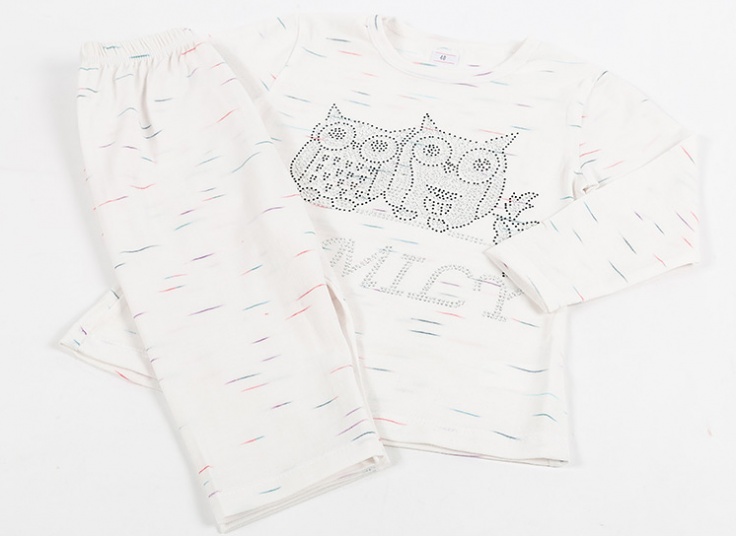 ست بلوز شلوار دخترانه طرح دار