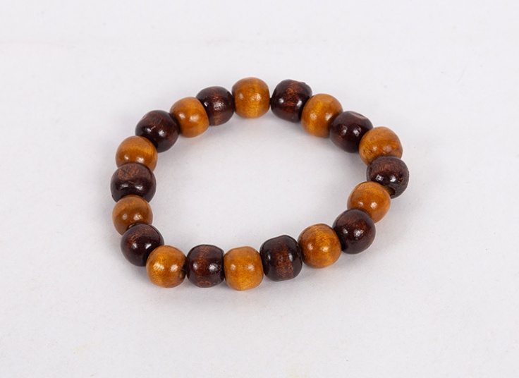 دستبند مهره چوبی