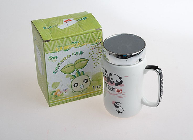 ماگ درب آینه‌ای Cartoon Cup