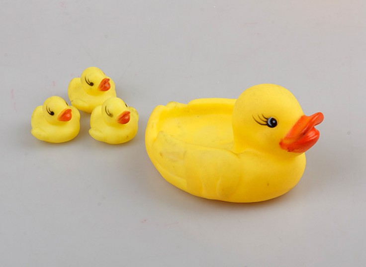 عروسک حمام مدل اردک