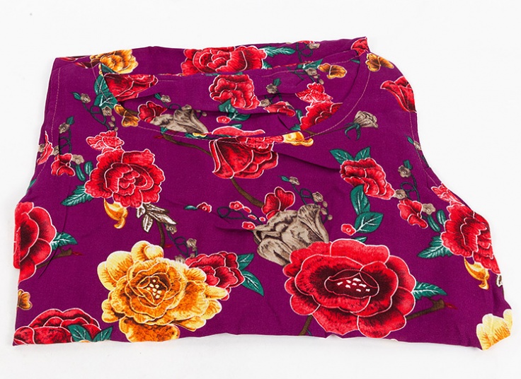 پیراهن ساحلی گلدار