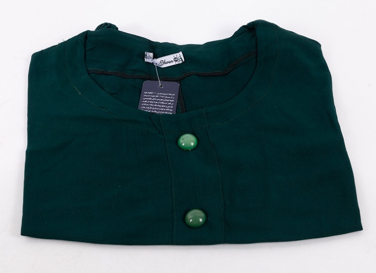 کراپ نخی دکمه‌دار کد14276