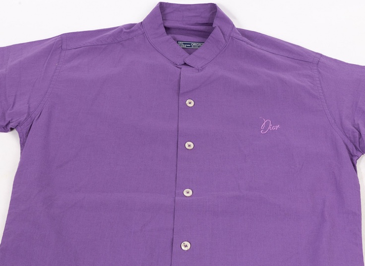 پیراهن کتان مردانه یقه دیپلمات Dior