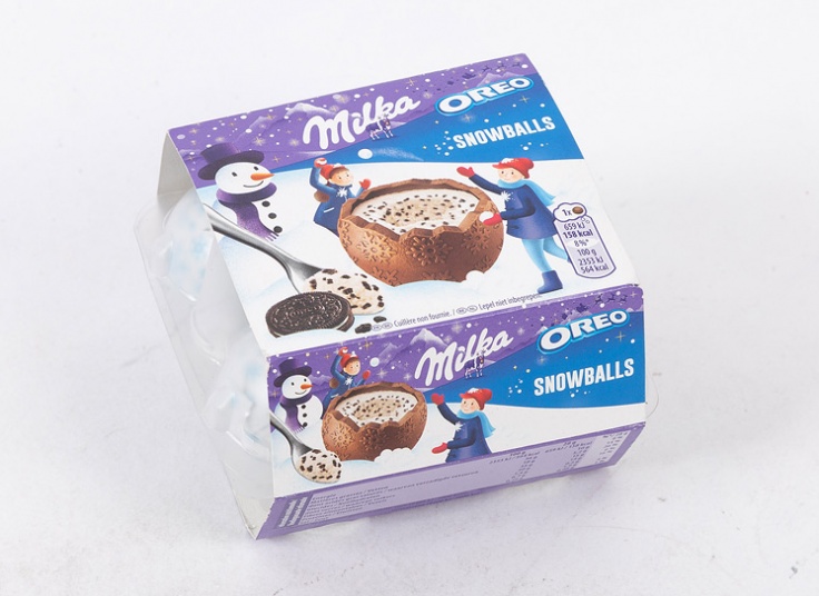 بستنی زمستانی Milka