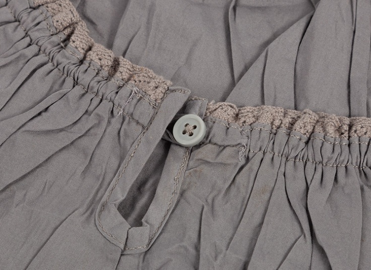 شومیز یقه دکمه دار فانوسی Tadzo