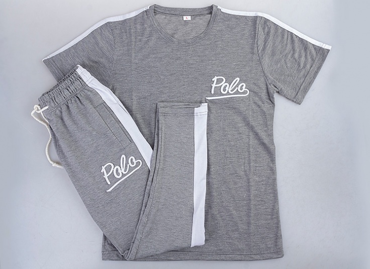 ست تیشرت و شلوار مردانه طرح Polo