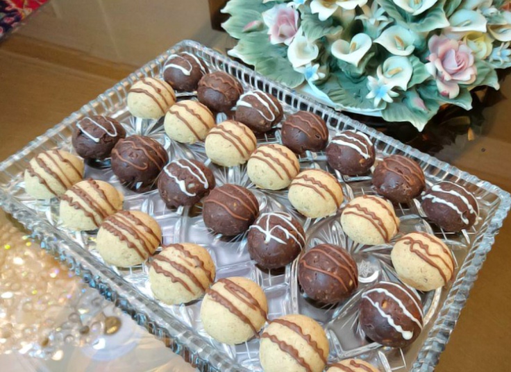 کارگاه شیرینی های بدون فر در سرای محله بهرود