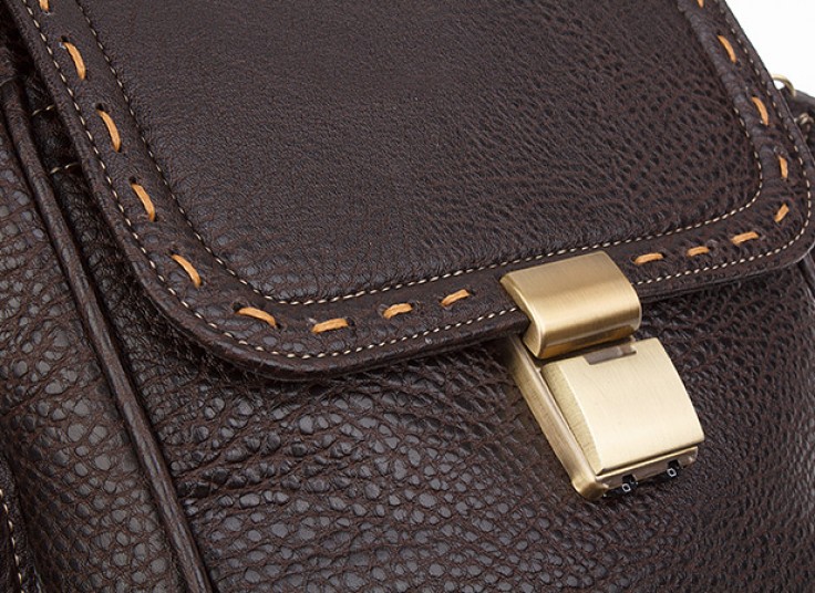 کیف کج چرمی