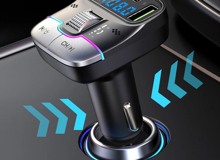 شارژر فندکی و FM Player خودرو GZ01