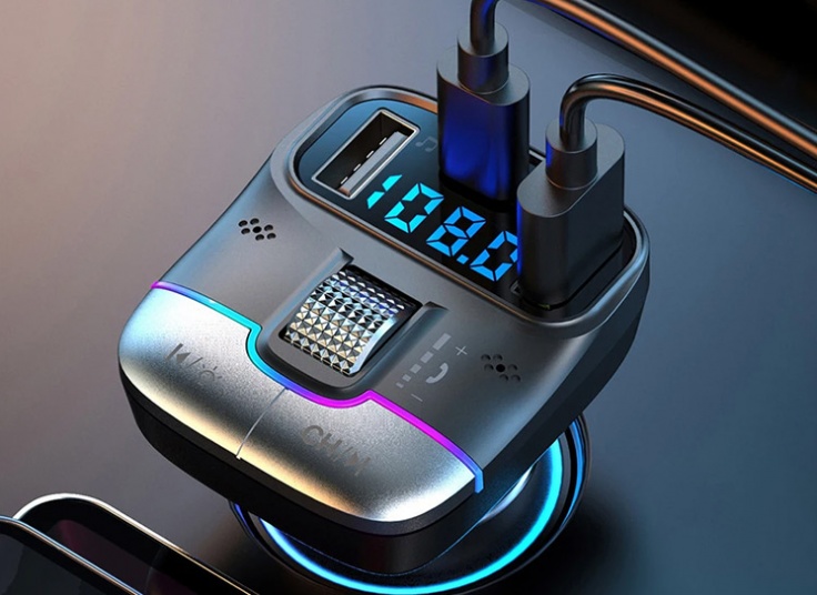 شارژر فندکی و FM Player خودرو GZ01