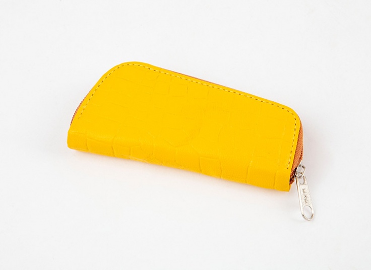 جا کلیدی چرمی زیپ دار