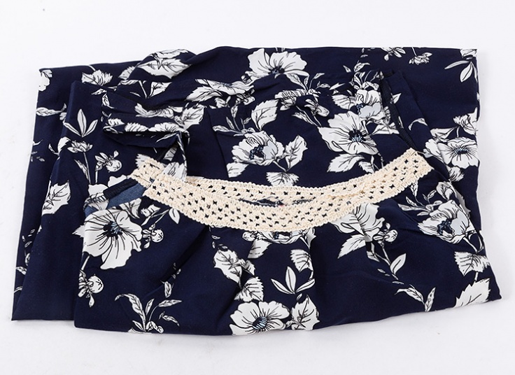 پیراهن نخی طرحدار