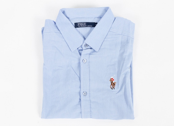 پیراهن آستین بلند مردانه طرح Polo