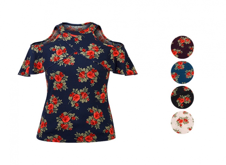 تاپ زنانه Off Shoulder