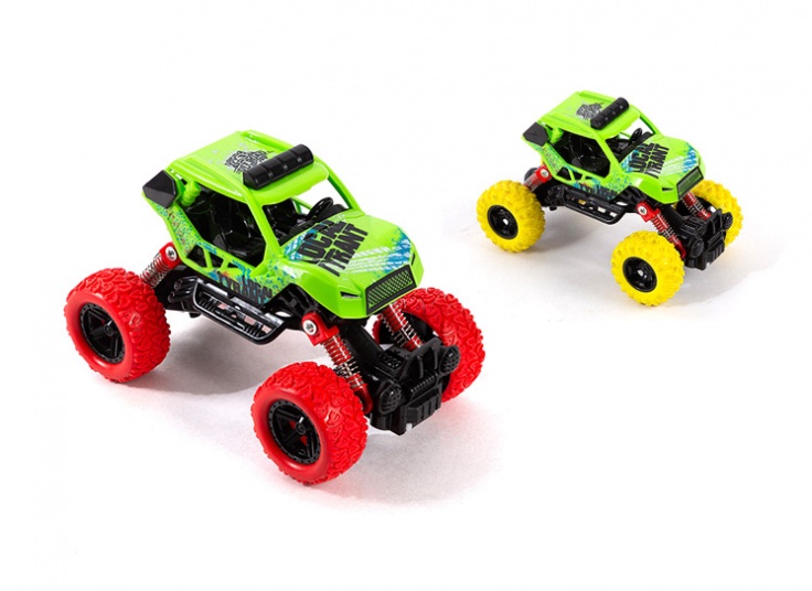 ماشین بازی فنردار طرح آفرود