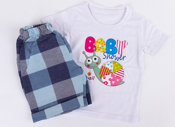 ست تیشرت و شلوارک پسرانه ORIGINAL