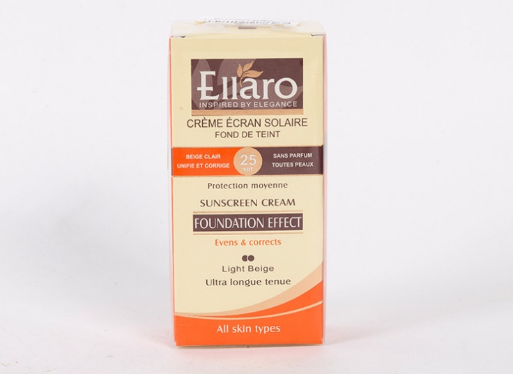 انواع کرم ضدآفتاب Ellaro