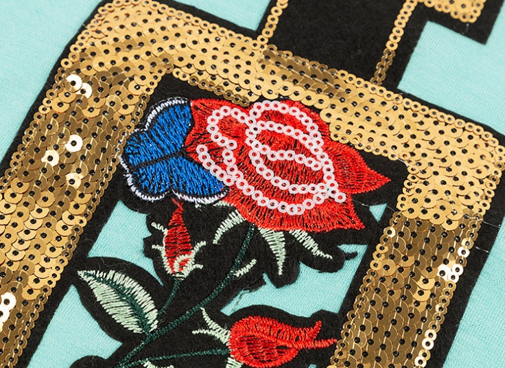 بلوز زنانه گره ای طرح Perfume