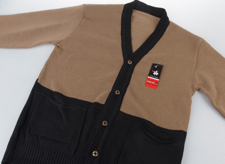 ژاکت بافت مردانه knobbed