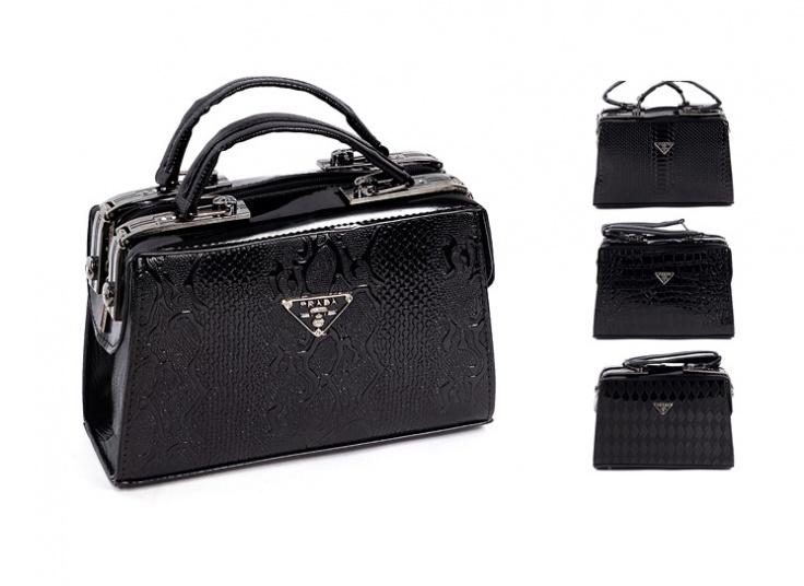 کیف زنانه ورنی Prada