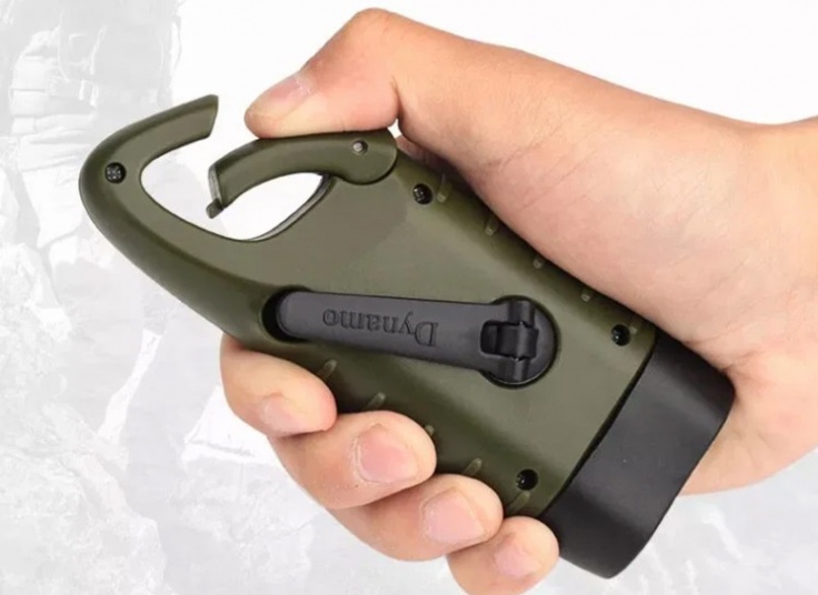 چراغ قوه دستی شارژی خورشیدی