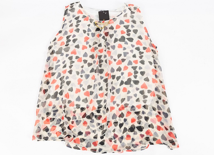 تاپ طرح دار حریر زنانه