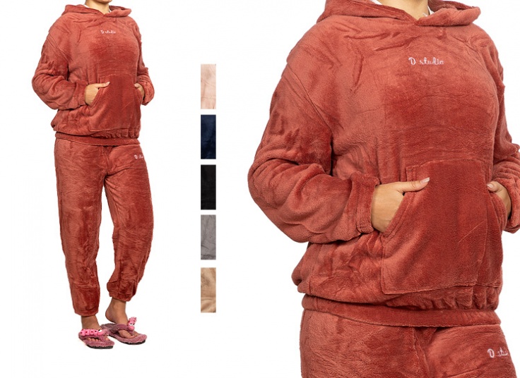 ست هودی و شلوار زنانه GVC