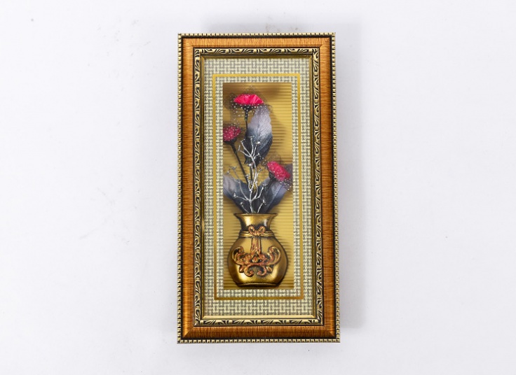 قاب دکوراتیو طرح گل