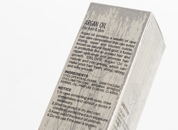 روغن آرگان مو و بدن DELOFIL