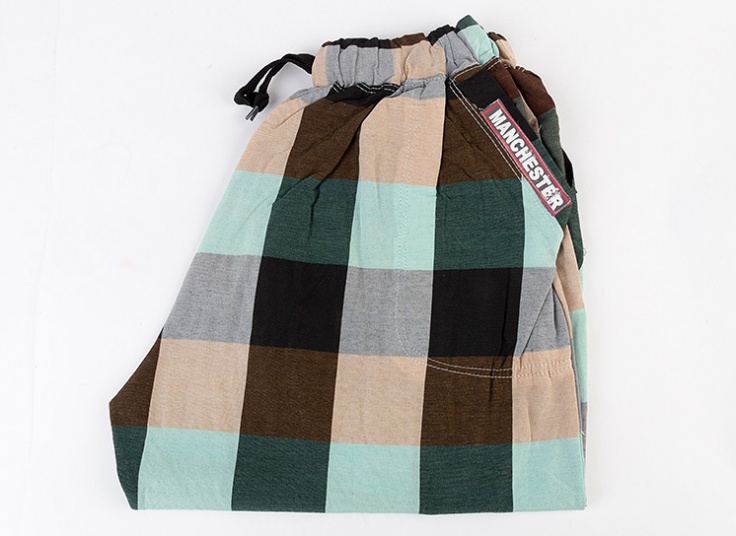 شلوارک راحتی مردانه چهارخانه