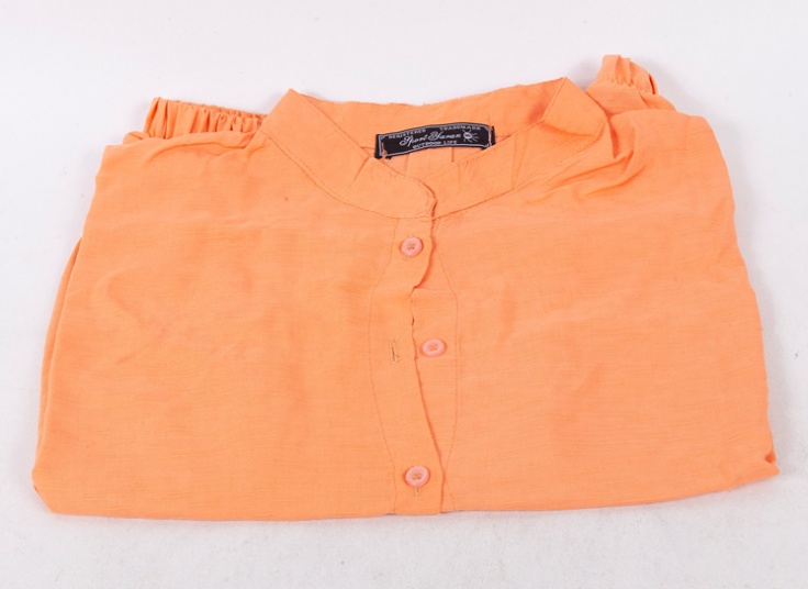 تاپ سر آستین چین دار