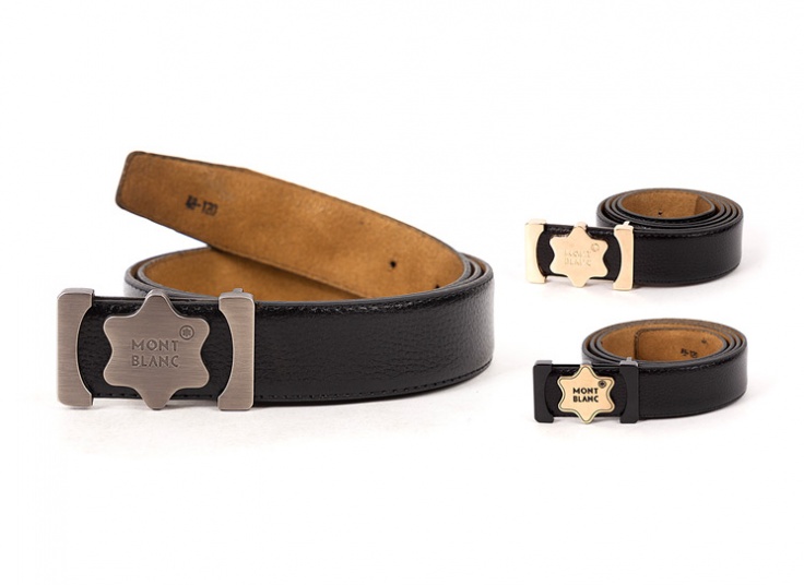 کمربند مردانه Mont Blanc مدل Star