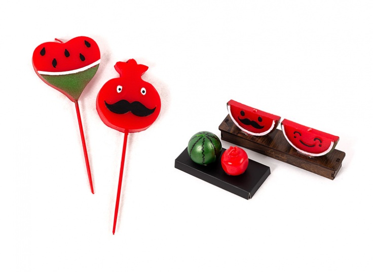 انواع شمع تزیینی شب یلدا