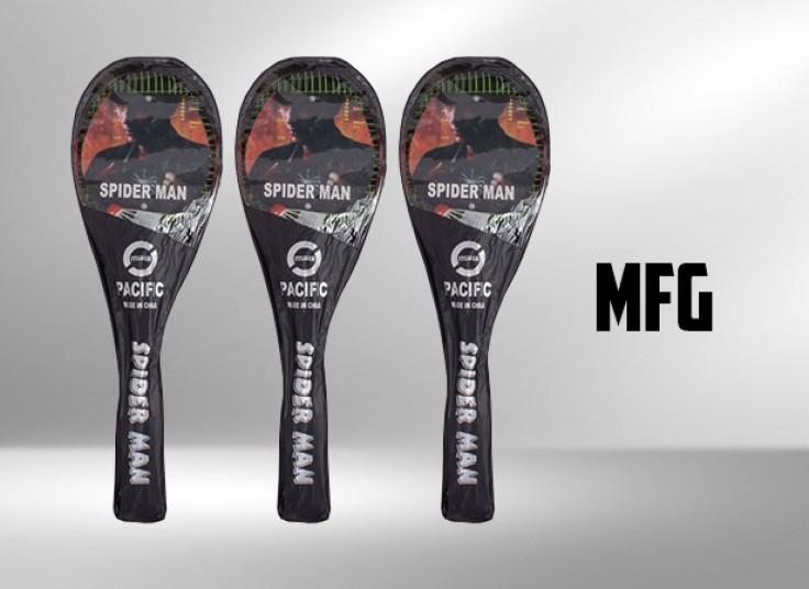 ست راکت و توپ بدمینتون SpiderMan