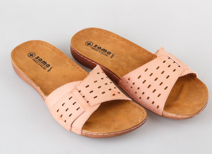 صندل چرم زنانه Sama