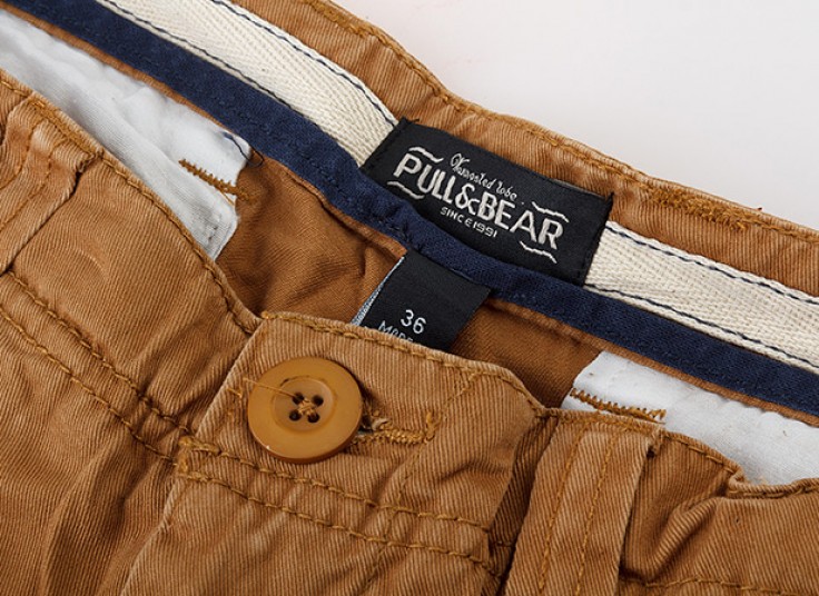 شلوار کتان طرح Pull and Bear