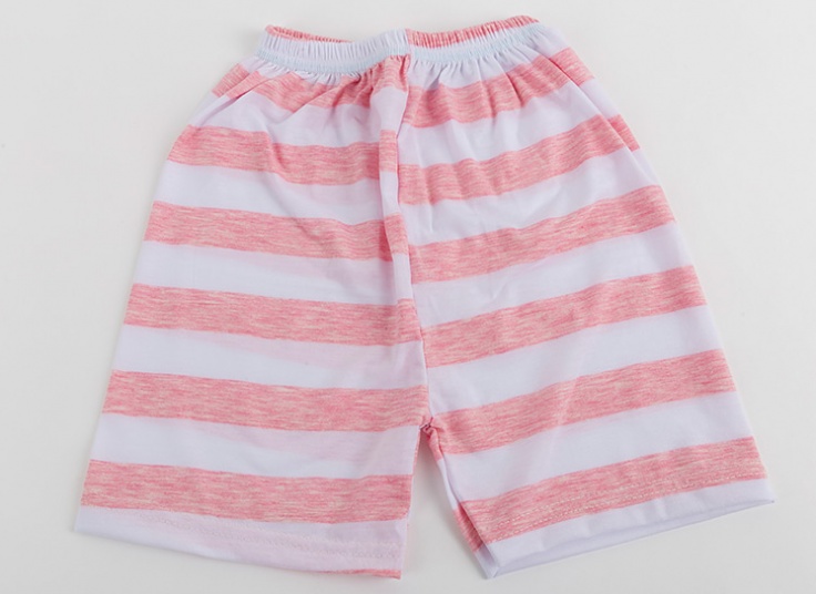 تیشرت و شلوارک راه‌ راه بچگانه