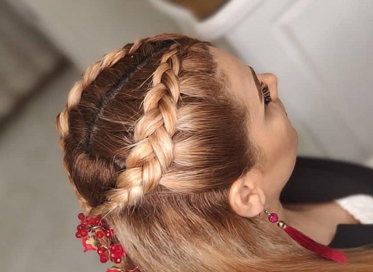 بافت مو در سالن بیوتی ندا