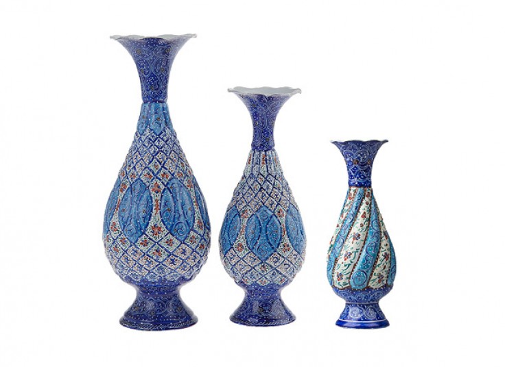 گلدان میناکاری