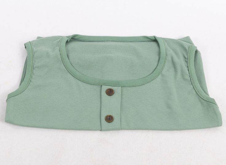 تاپ نیم تنه دکمه دار