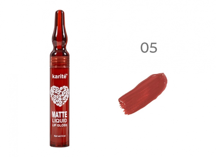 رژ لب مایع آمپولی Karite